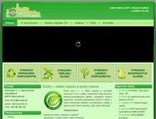 Tablet Screenshot of ekos-sl.sk